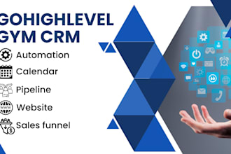 do gohighlevel gym and fitness coach crm membership automation and website