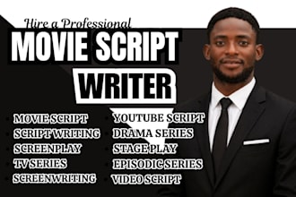 write movie script screenplay feature film script script editing comedy script