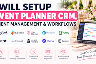 setup honeybook dubsado aisle planner planning pod 17hats cvent tripleseat event