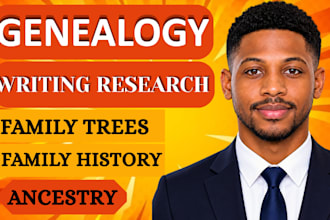 do family tree research and historical family research