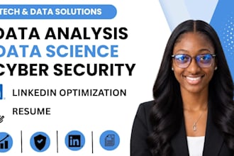 create ats data and cybersecurity resumes