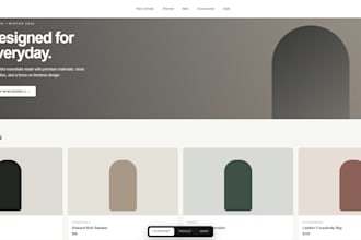 develop a custom ecommerce website or online store
