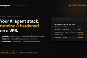 deploy and harden your ai agent stack on a vps
