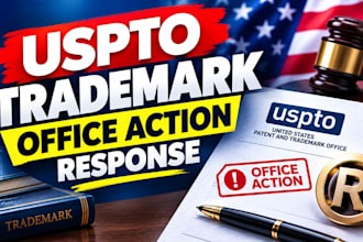 respond to your US trademark office action, refusal and uspto notice