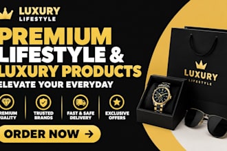design a luxury flyer, event flyer, real estate flyer, brochure, business flyer