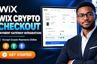 set up wix cryptocurrency checkout and payments gateway for wix website store