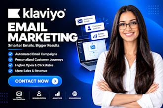 setup klaviyo email marketing email flows campaigns and automation