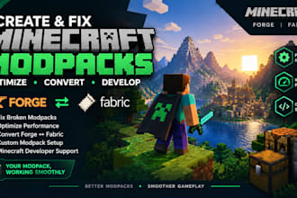 create fix optimize minecraft modpacks convert forge fabric minecraft developer