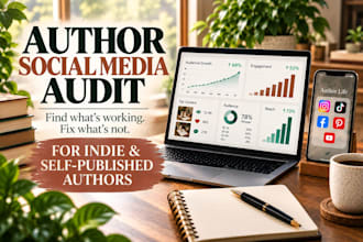 audit your author social media and create a growth plan
