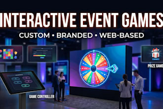 create interactive event games