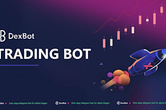 build dex trding bot, crypto trading bot, arbitrage bot, flux bot, bloom bot
