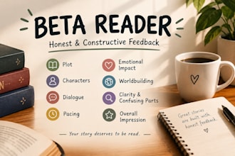 beta read your story and give you honest feedback