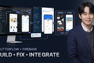 develop your fintech app in flutterflow with firebase and wallet UI