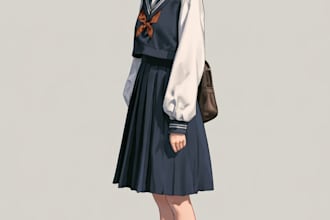 draw anime character illustration