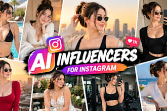 create a realistic ai influencer for social media