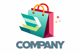 design a modern store logo for your retail brand