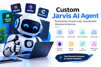 develop jarvis ai assistant cluade code omniroute obsidian memory hermes agent