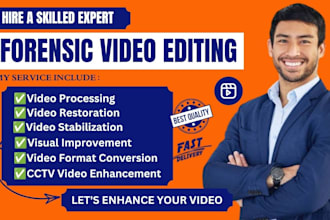 professionally enhance and edit forensic video