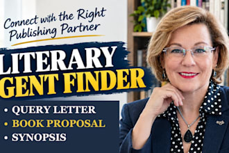 research active literary agents for your fiction or nonfiction manuscript