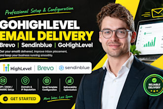 setup gohighlevel brevo ghl sendinblue and highlevel email delivery