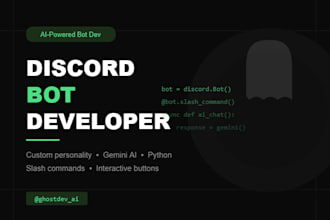 create a custom ai powered discord bot for your server