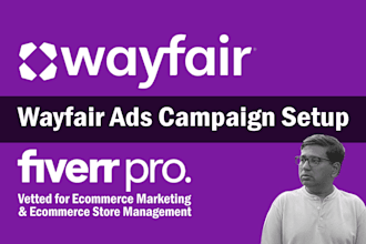 setup wayfair ads campaign
