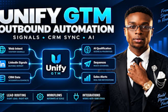 setup unify GTM outbound plays CRM sync and automation