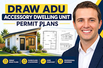 adu accessory dwelling unit permit house floor adu plans