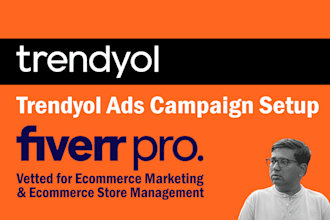 setup ads campaign for trendyol
