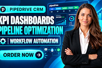 setup pipedrive kpi dashboards pipeline optimization workflow automation