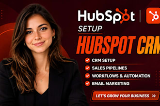 setup hubspot CRM sales pipelines marketing automation audit