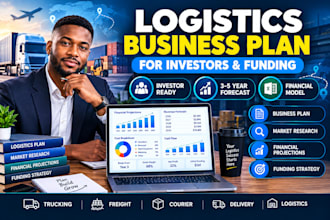 create a logistics business plan for investors
