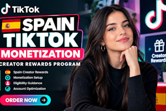 do complete tik tok monetization, spanish content creator rewards program