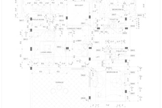 do electrical floor plan in autocad 2d