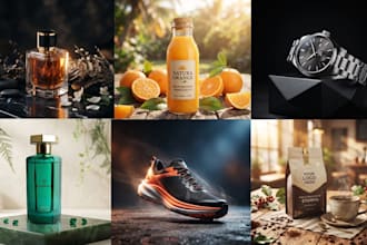 realistic product photography and mockup using ai