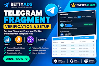 do telegram fragment verification verified fragment account tg ads in 30 minutes