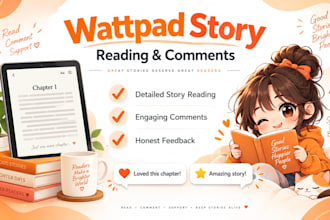 read review and comment on your wattpad ao3 inkitt royal road story