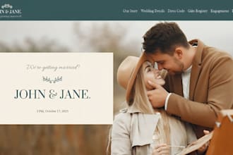 design squarespace wedding rsvp website photography event planner website zola