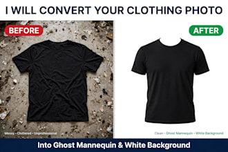 convert your clothing photo into ai model wearing it