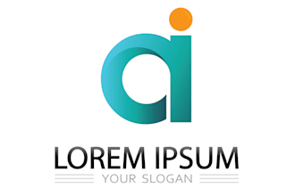 design a modern, unique and professional ai logo
