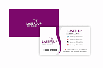 design professional business card and stationery kit