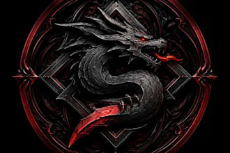 logo design for tattoo studio and tattoo artist