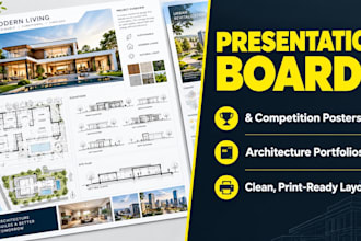 stunning architectural presentation boards and competition posters
