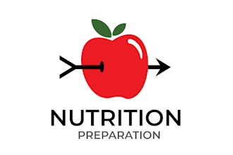 design a professional nutrition, diet and wellness logo