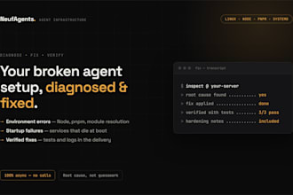 fix your broken ai agent setup and get it running