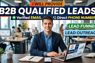 b2b qualified leads with verified email and direct phone numbers