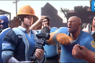 create custom sfm moel and port character gmod