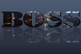 create stunning photo filled typography and 3d text effects