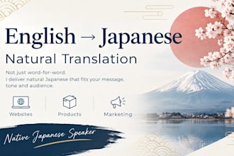 english japanese translation for websites and products