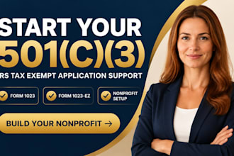 prepare your nonprofit 501c3 irs tax exempt application form 1023 or 1023 ez